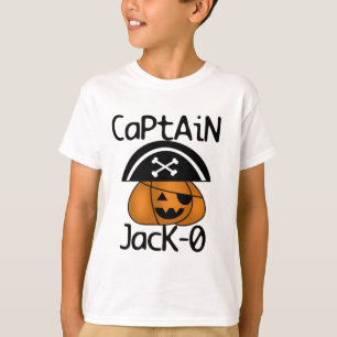 Capitán camisetas y regalos Jack=O Halloween