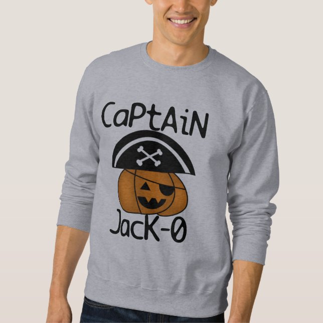 Capitán camisetas y regalos Jack=O Halloween (Anverso)