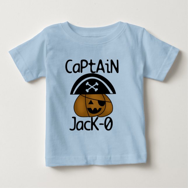 Capitán camisetas y regalos Jack=O Halloween (Anverso)