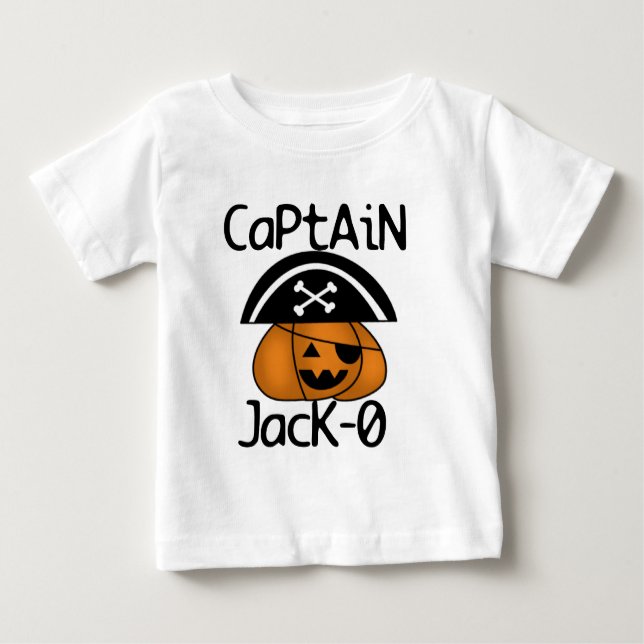 Capitán camisetas y regalos Jack=O Halloween (Anverso)