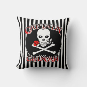 Capitán Cojín decorativo de la abuela