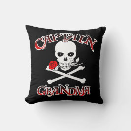 Capitán Cojín decorativo de la abuela
