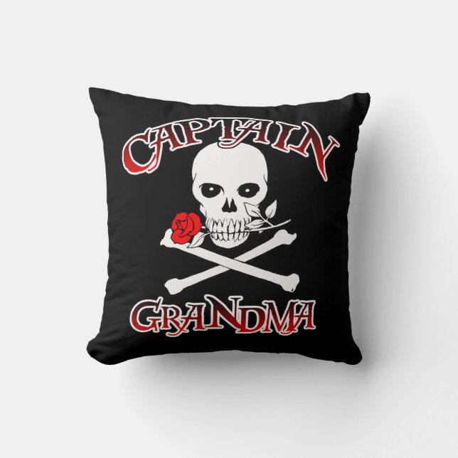 Capitán Cojín decorativo de la abuela (Anverso)