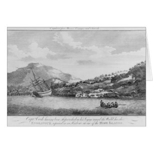 Capitán Cook que es naufragado