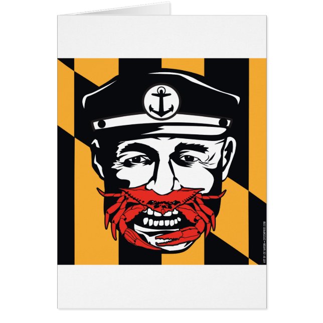 Capitán Crab de Maryland (Frente)