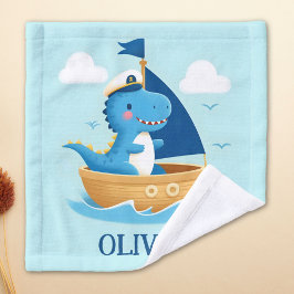 Capitán de bote Cute Blue Dino