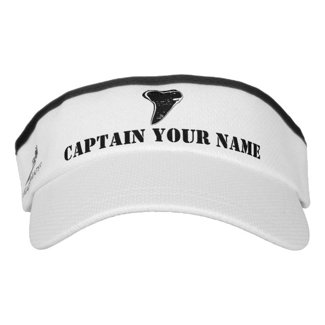 capitán del barco Personalizado gorro del parasol  (Anverso)