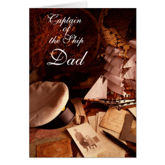 Capitán del PAPÁ de la nave