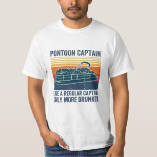 Capitán del Pontón como una camisa normal del ca