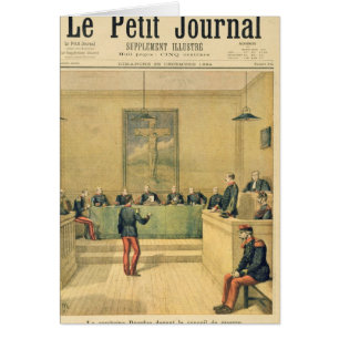 Capitán Dreyfus antes del consejo de guerra