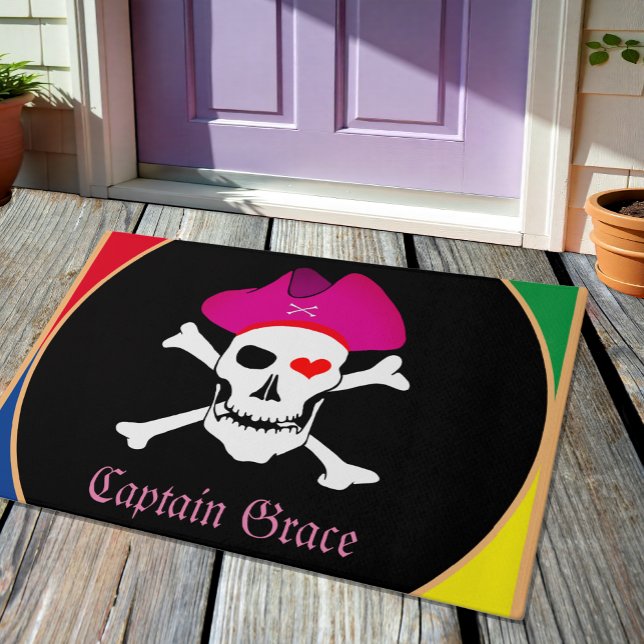 Capitán Grace, alfombra de casa pirata, bandera pi (Subido por el creador)