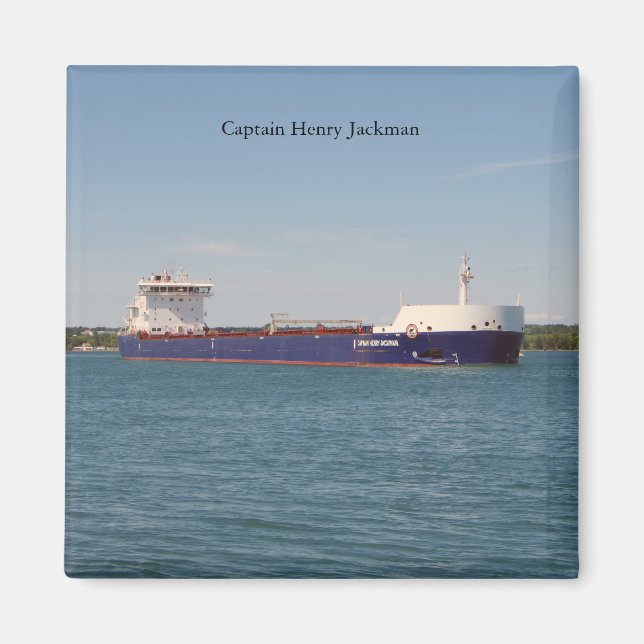 Capitán Henry Jackman imán 2021 (Frente)