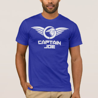 Capitán Joe Jersey Tshirt - púrpura