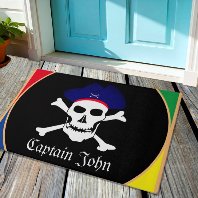 Capitán John - alfombra de casa pirata, bandera de (Subido por el creador)