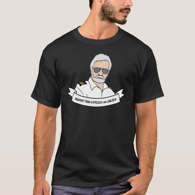 Capitán Lee debajo de la camiseta clásica Deck (Anverso)