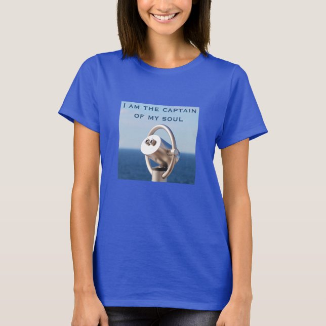 Capitán (oscuro) camiseta (Anverso)