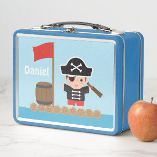 Capitán Pirata Oceánico Lindo Balsa Niños Personal