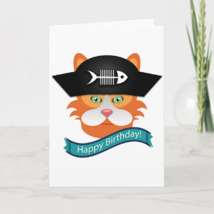 Capitán Rojo - Tarjeta de felicitación, Sobre blan