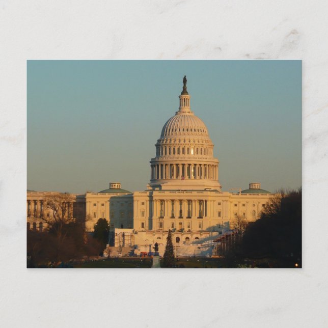 Capitol en Navidad Washington DC Fiesta (Anverso)