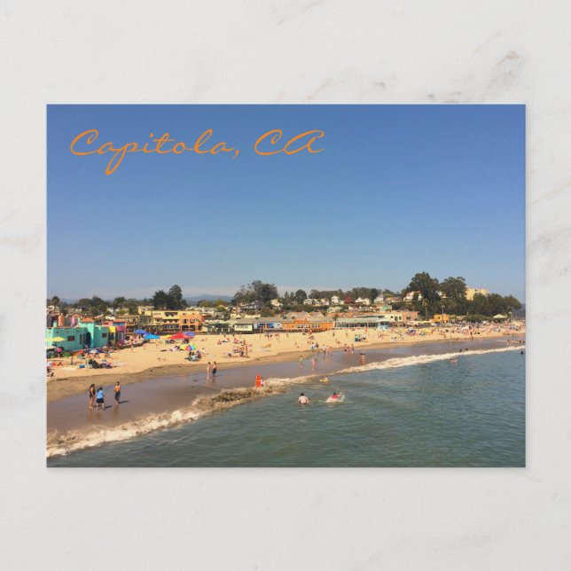 Capitola, postal de CA (Anverso)