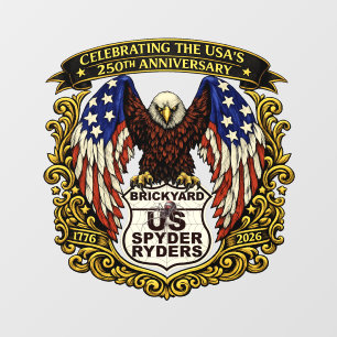 Capítulo Brickyard - Calcomanía USA250