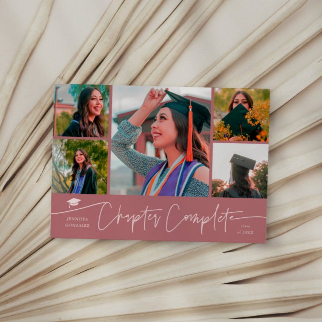 Capítulo Completo Tarjeta de Fotos Grad Multi Rosa (Subido por el creador)