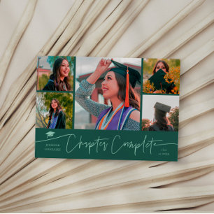 Capítulo Completo Tarjeta de Graduación Multi Foto