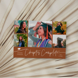 Capítulo Completo Tarjeta de Graduación Multi Foto