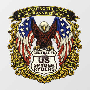 Capítulo de Florida Central - Calcomanía Águila US