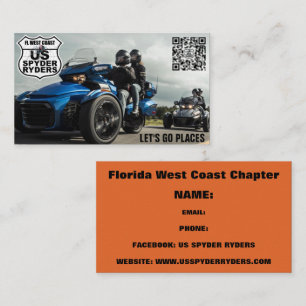 Capítulo de la Costa Oeste de Florida - Tarjetas d