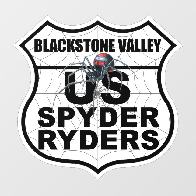 Capítulo del Valle de Blackstone - Calcomanía Logo (Hoja)