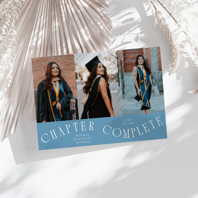 Capítulo Tarjeta de Foto de Graduación Tipografía  (Subido por el creador)