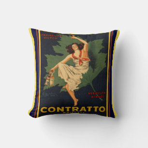 Cappiello Contratto Canelli Cojín decorativo