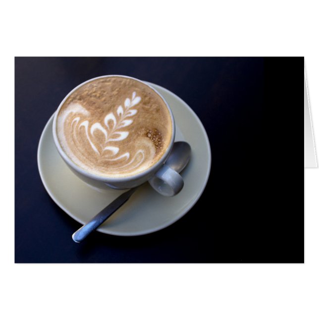 Cappuccino Decorado (Anverso (Horizontal))