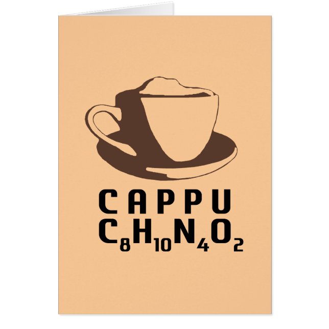 Cappuccino químico (Frente)