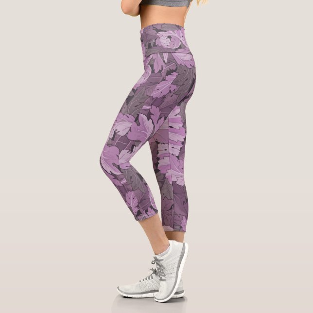 Capri Acanthus, William Morris Leggings (Izquierda)