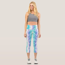 Aqua Dream Tie-Dye Leggings