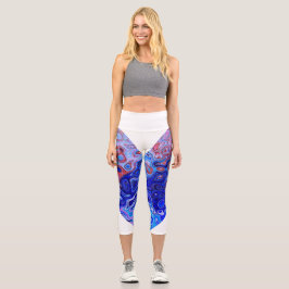Capri capris de alta cintura Leggings