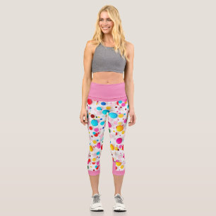 Capri Capris de alta destreza cada par de leggings