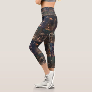 Capri Chica en la cabaña de hadas - Guay Capris Leggings