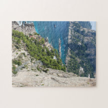Capri desde arriba: costa y mar turquesa | Puzzle
