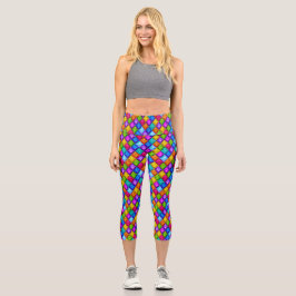 Capri Diamantes Pop Fashion Capris Leggings