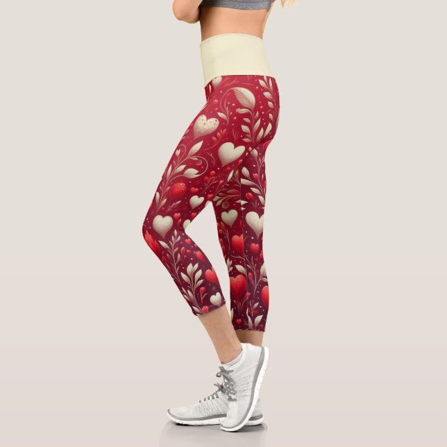 Capri El corazón caprichoso y deja leggings (Izquierda)