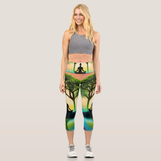 Capri El equilibrio de la naturaleza: Leggings de bienes