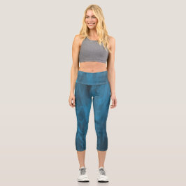 Capri Floral acuarela Mejor Leggings para Springtime