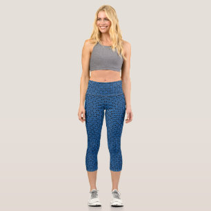 Capri gradiente de forma libre en leggings de yoga peque