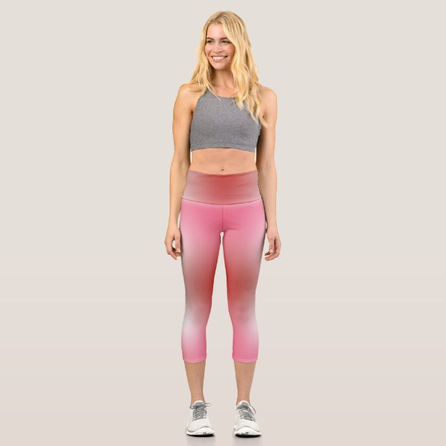 Capri gradiente de forma libre en leggings extra grande (Anverso)