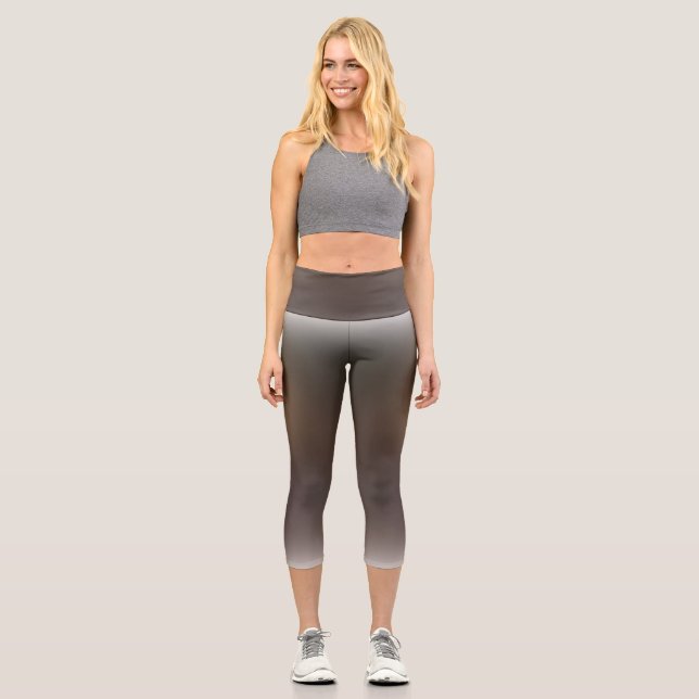 Capri gradiente de forma libre en leggings grandes (Anverso)