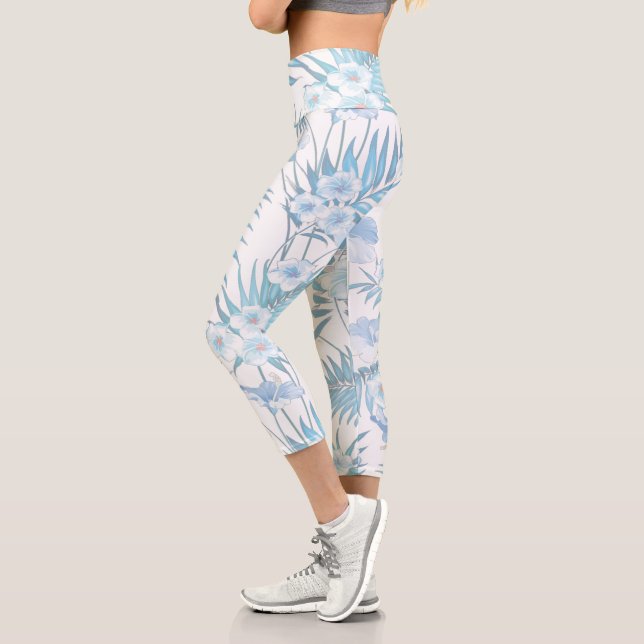 Capri Hermosas leggings tropicales (Izquierda)