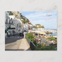 Capri, Italia, fotografía, postal